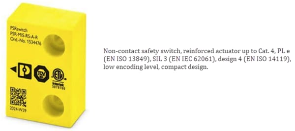 Phoenix Contact PSR-MIS Magnetic Safety Switches